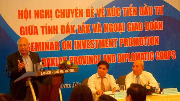 Đắk Lắk tổ chức Hội nghị xúc tiến đầu tư